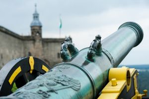 Brühl´s terrace and Dresden fortress