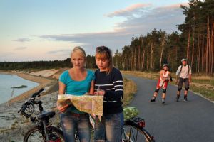 Zu neuen Ufern: Radfahren im Lausitzer Seenland