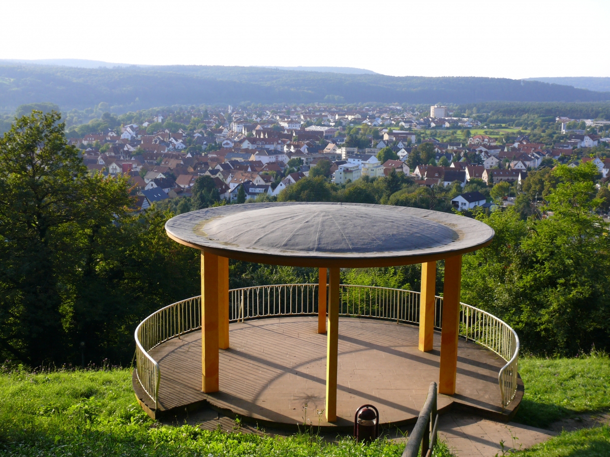 Aussichtspavillon in Erlenbach